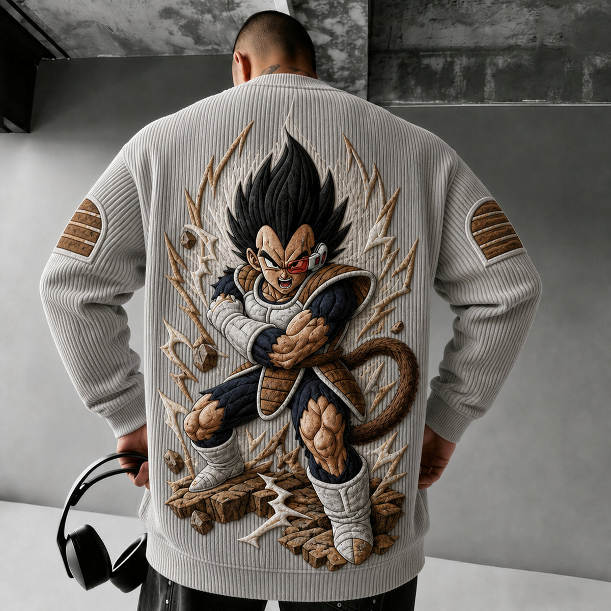 Dragon Ball Unisex Anime-print Crewneck Sweatshirt