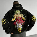 Dragon Ball Color Blocked Plush Hoodie