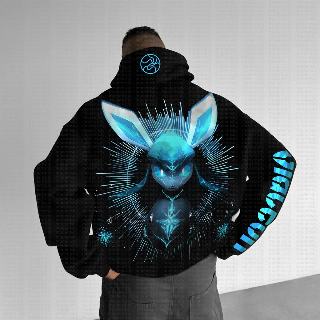 PKM-Unisex Anime Graphic Streetwear Vintage Hoodie