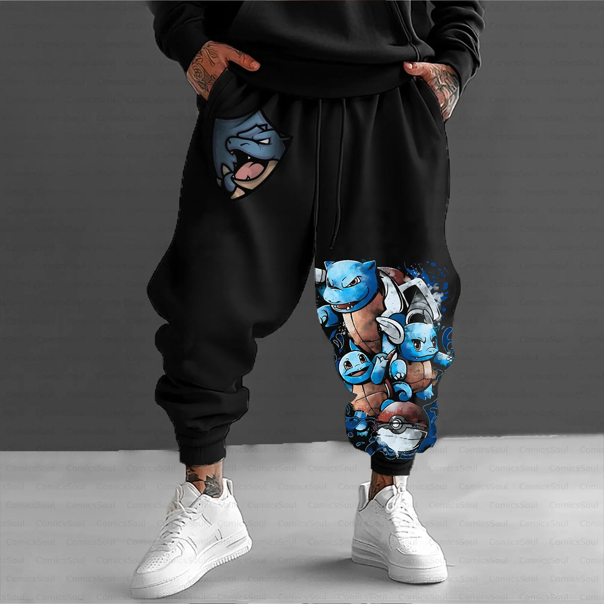 PKM-Unisex Casual Anime Streetwear Pant