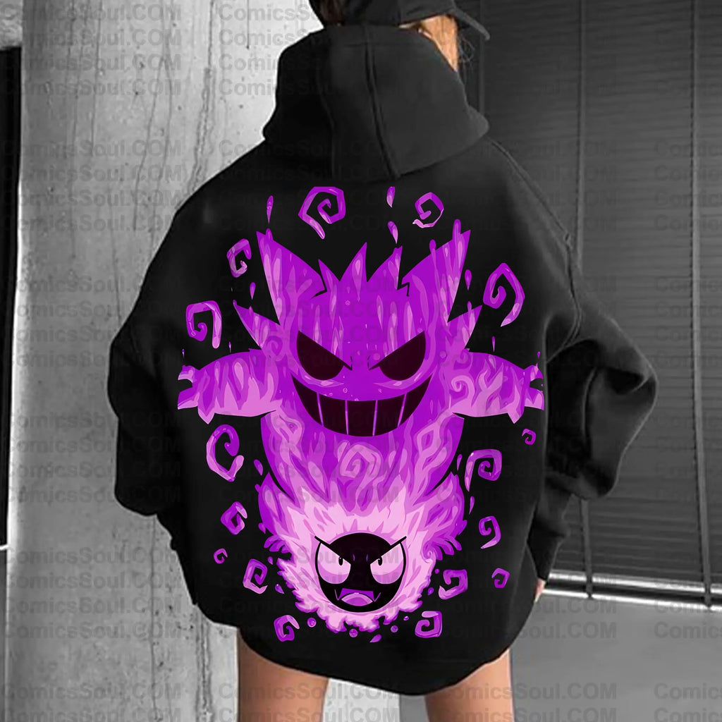 PKM-Anime Inspired Vintage Hoodie