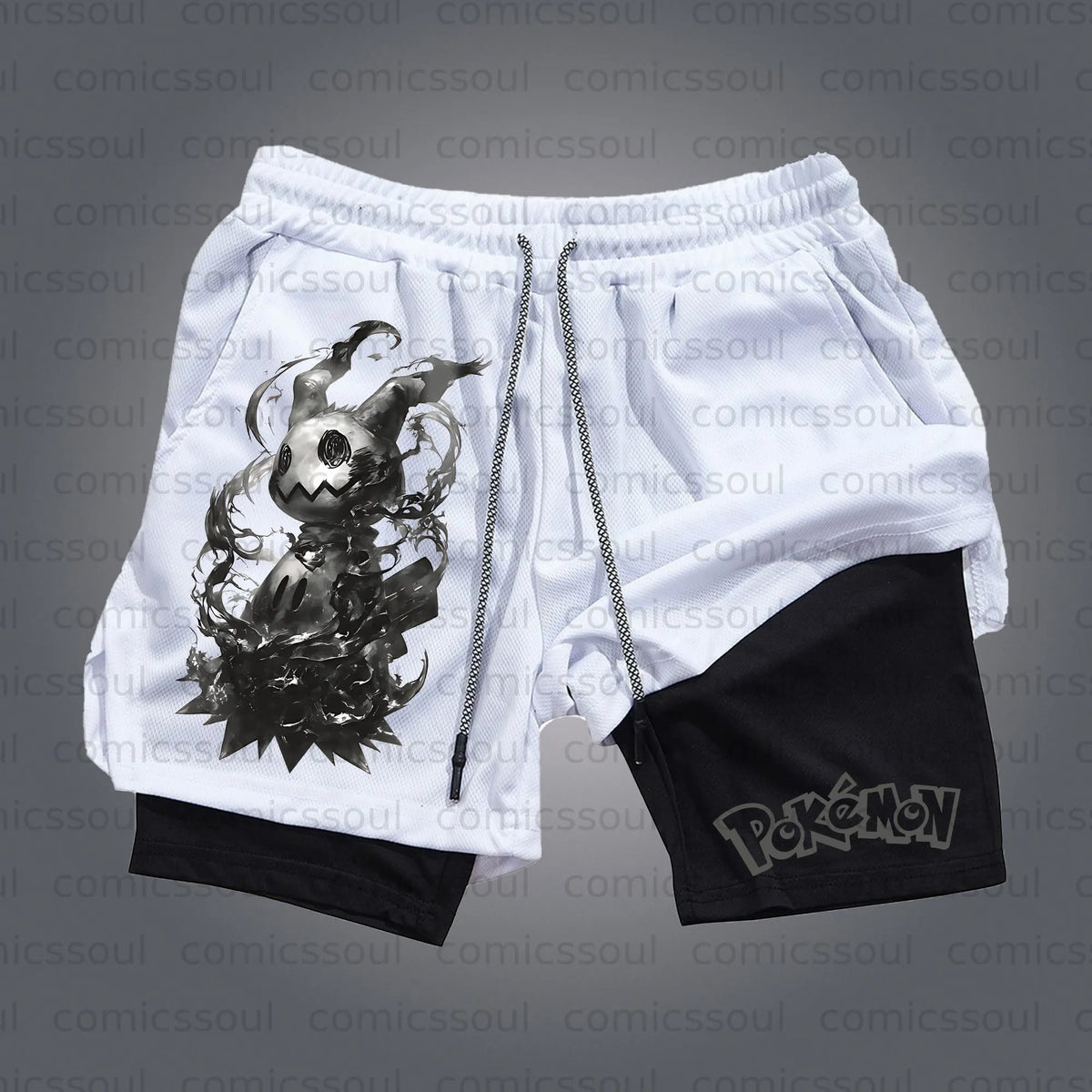 PKM-Unisex Casual Anime Streetwear Shorts