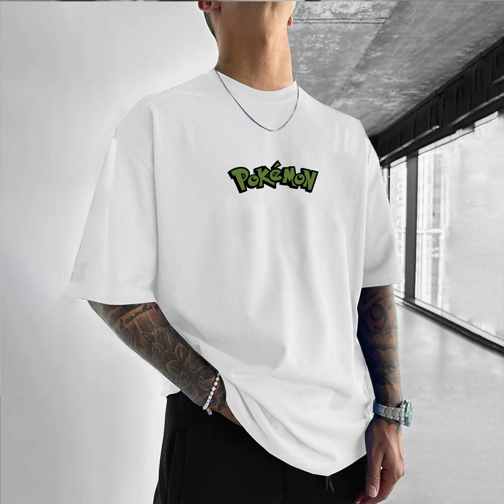 PKM-Unisex Anime Inspired Vintage T-Shirt