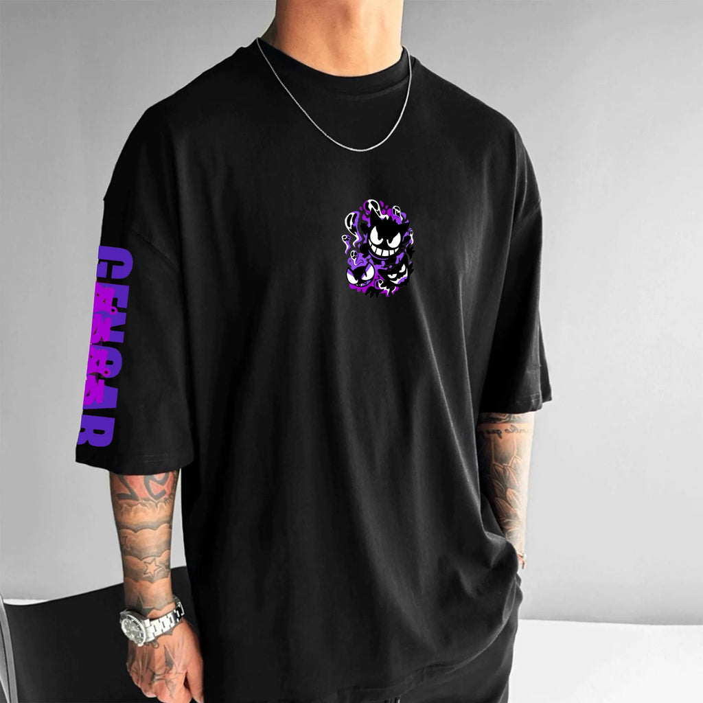 PKM-Unisex Anime Inspired Vintage T-Shirt