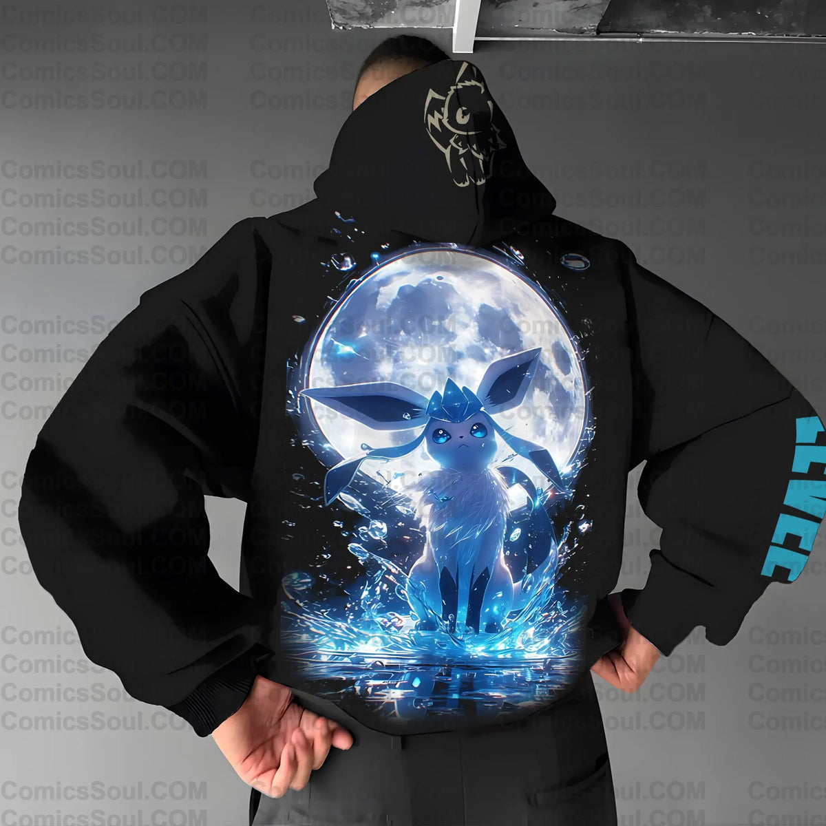 PKM-Unisex Anime Graphic Streetwear Vintage Hoodie