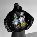PKM-Unisex Anime Inspired Vintage Plush Hoodie