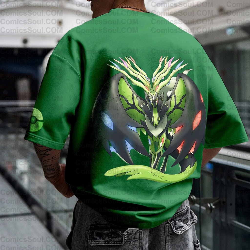 PKM-Unisex Anime Inspired Vintage T-Shirt
