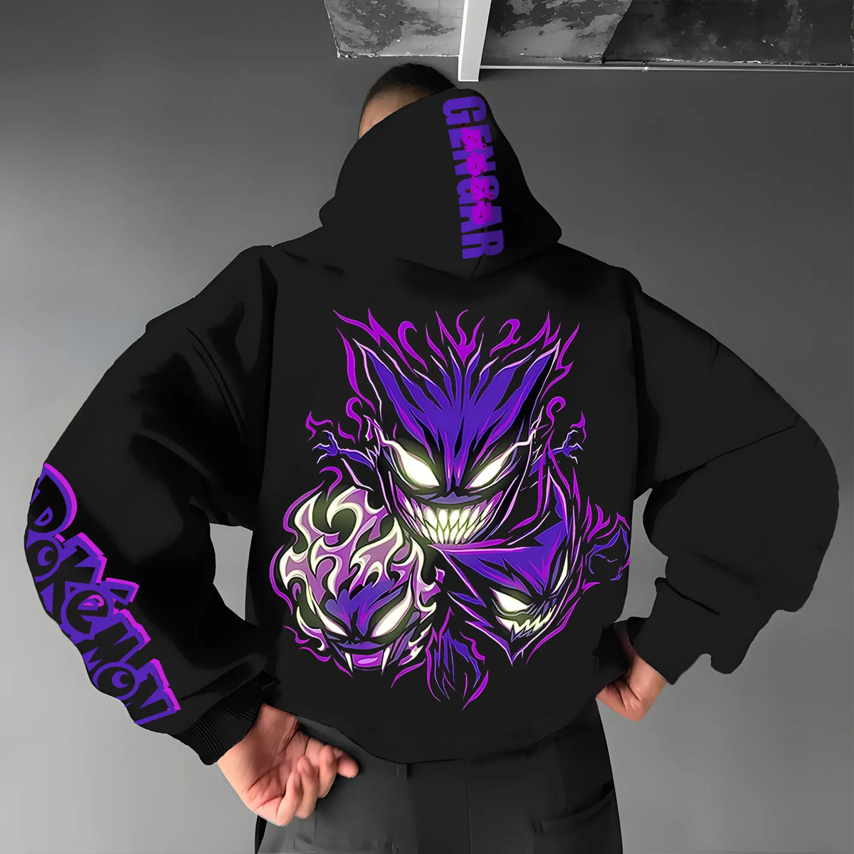 PKM-Unisex Anime Graphic Streetwear Vintage Hoodie