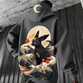 PKM-Plus Velvet Unisex Anime Graphic Streetwear Vintage Hoodie
