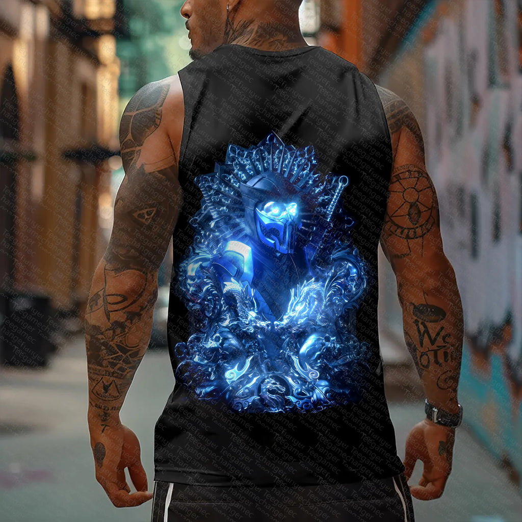 MK-Unisex Casual   Tank Top