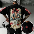 Dragon Ball Men's Crew Neck Graphic T-Shirt, Casual Short Sleeve Daily Top
