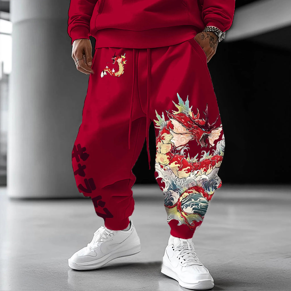 PKM-Unisex Casual Anime Streetwear Pants