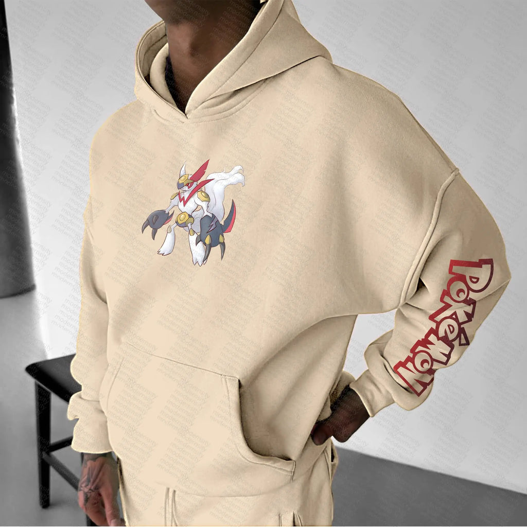 PKM-Unisex Anime Graphic Streetwear Vintage Hoodie