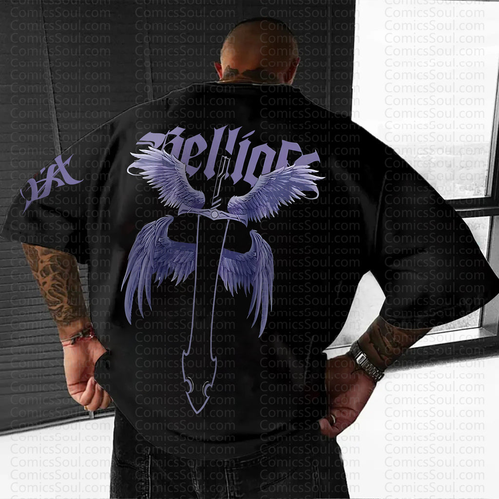 SL-Unisex Anime Inspired Vintage T-Shirt