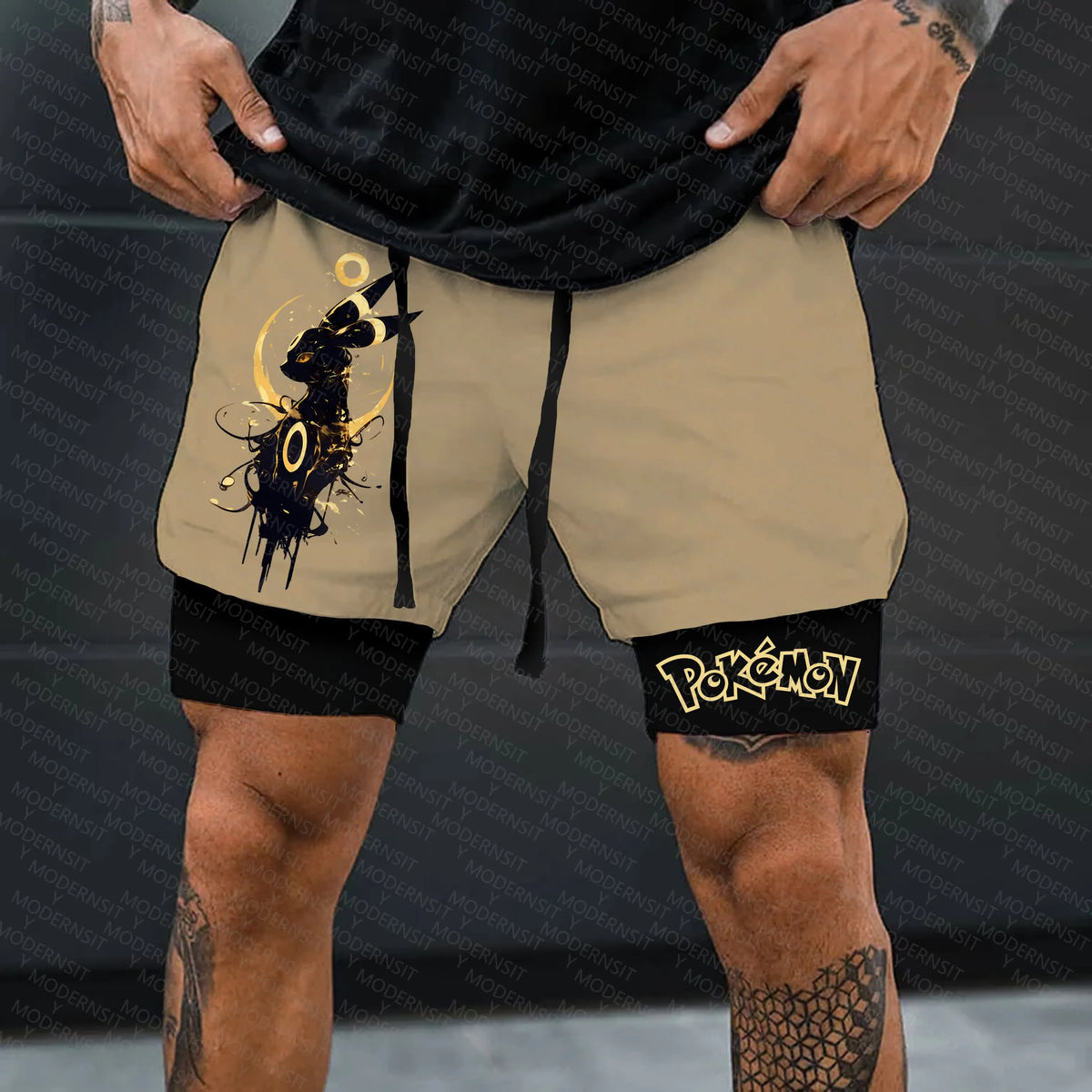 PKM-Unisex Casual Anime Streetwear Shorts
