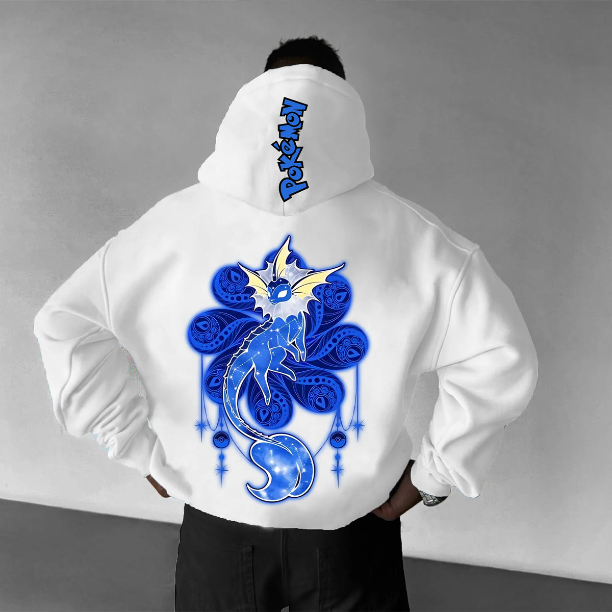 PKM-Unisex Anime Graphic Streetwear Vintage Hoodie