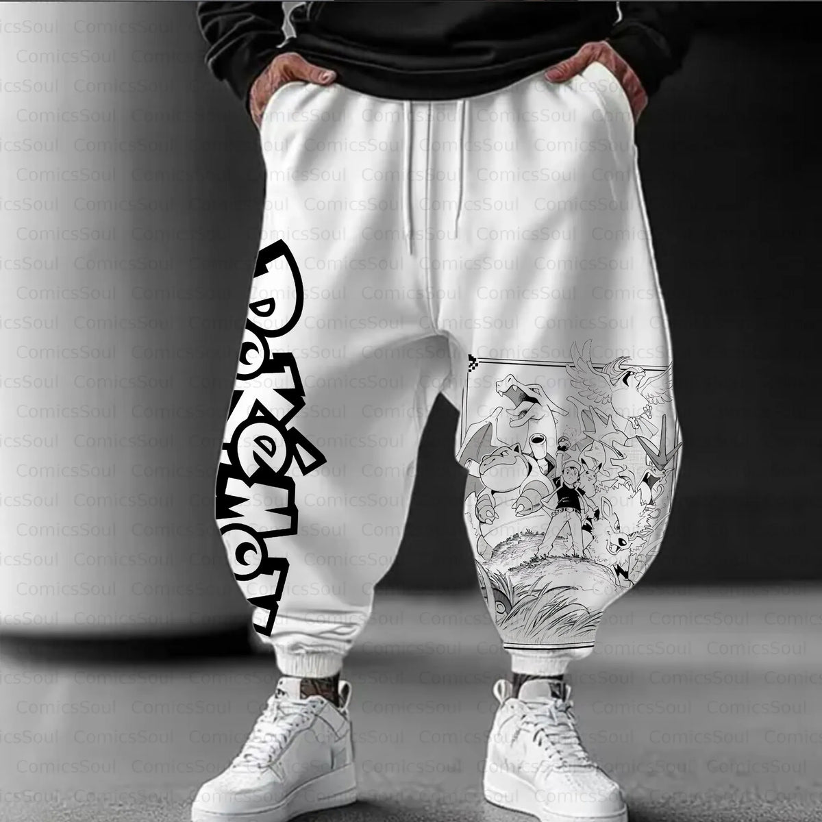 PKM-Unisex Casual Anime Streetwear Pant