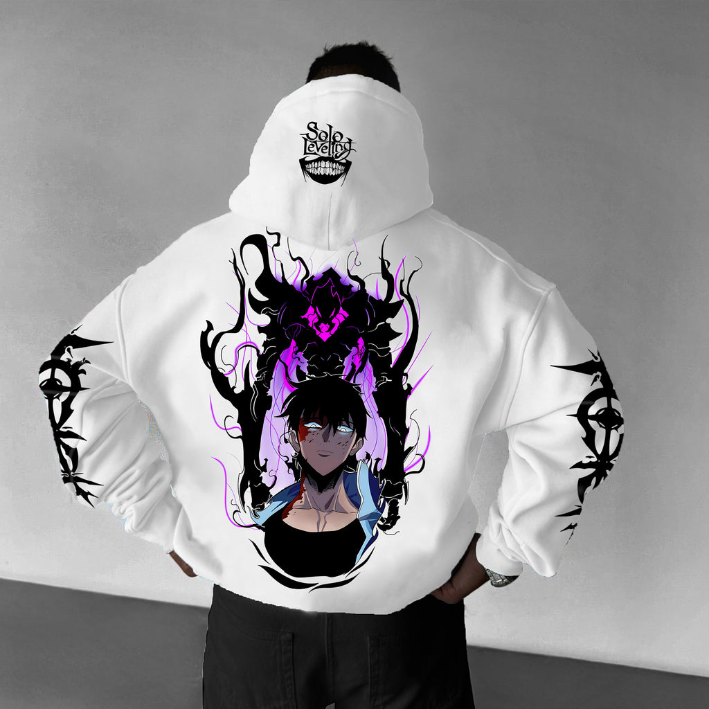 SL-Unisex Anime Graphic Streetwear Vintage Hoodie