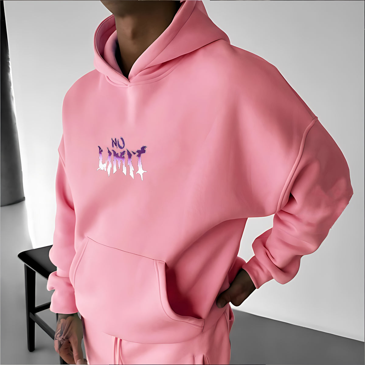 SL-Unisex Anime Graphic Streetwear Vintage Hoodie
