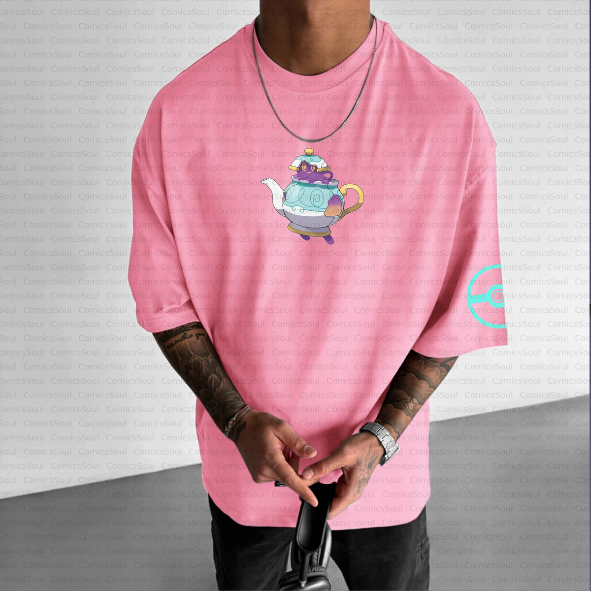 PKM-Unisex Anime Inspired Vintage T-Shirt