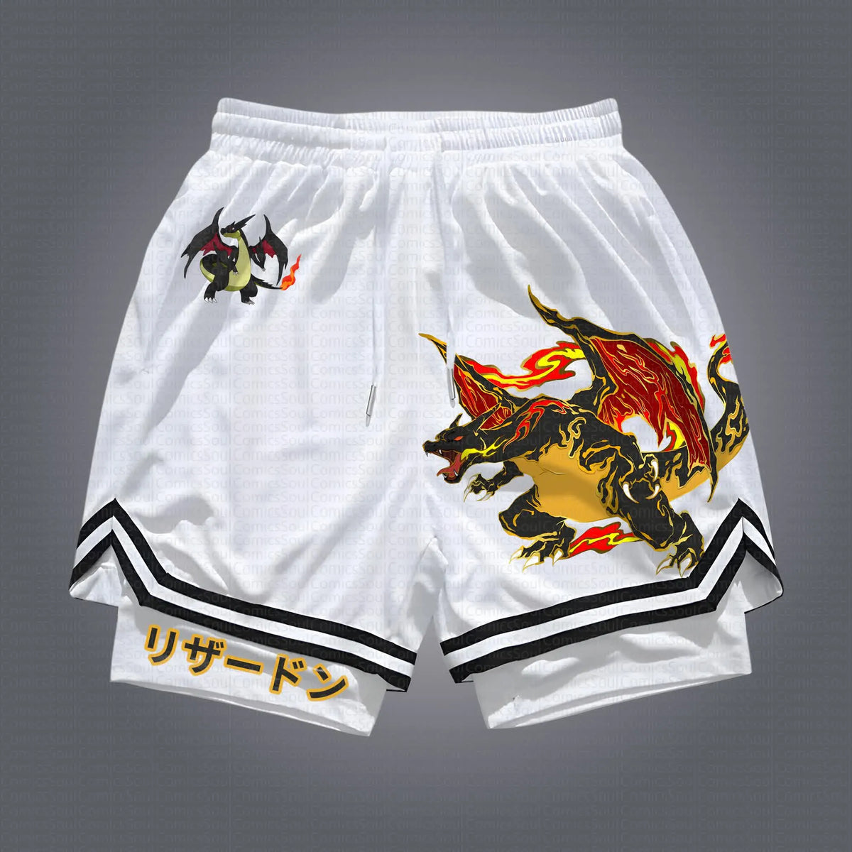 PKM-Unisex Casual Anime Streetwear Shorts