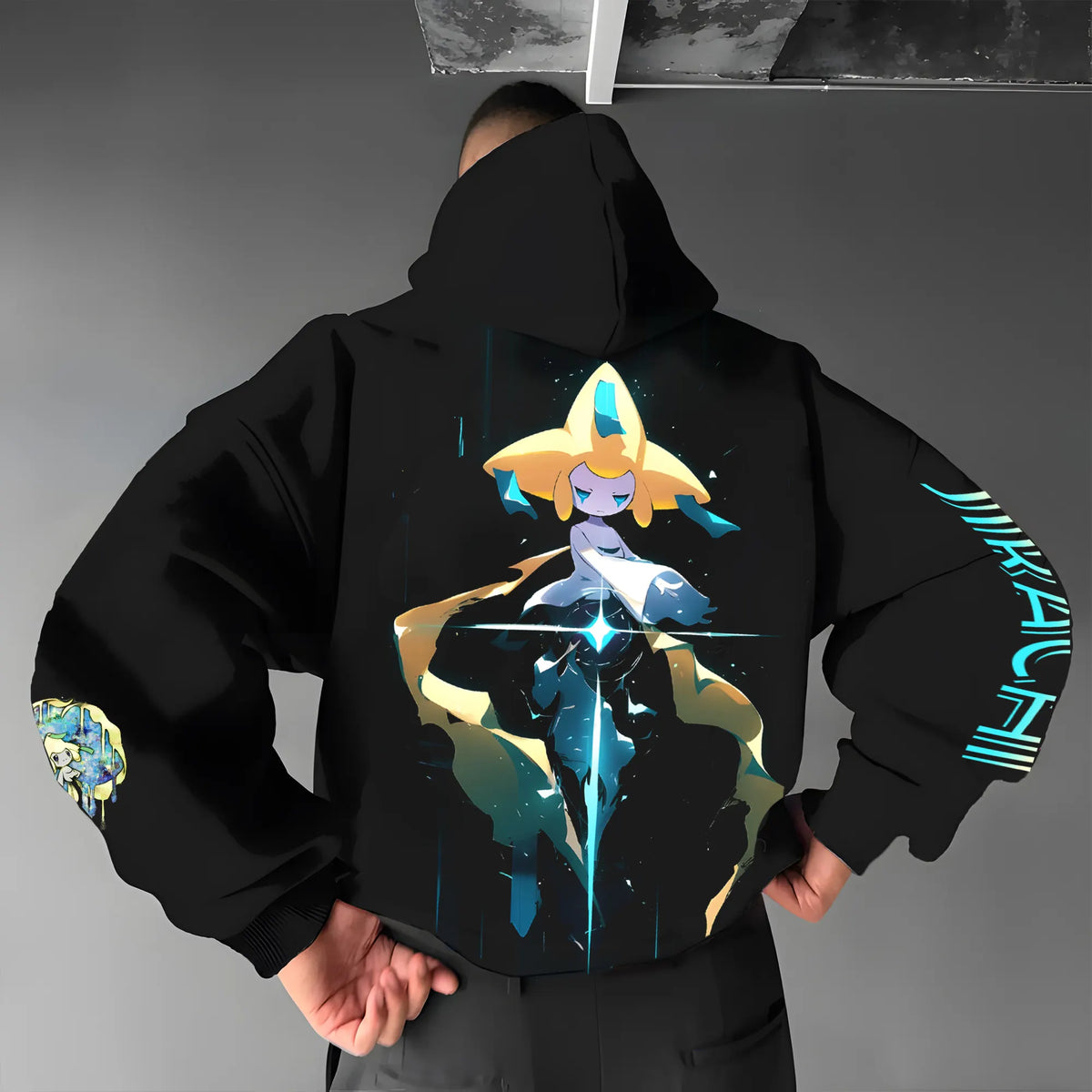 PKM-Unisex Anime Graphic Streetwear Vintage Hoodie