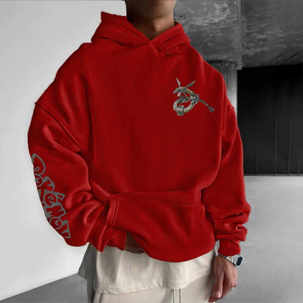 PKM-Unisex Anime Graphic Streetwear Vintage Hoodie