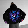 PKM-Unisex Anime Inspired Vintage Plush Hoodie