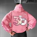 PKM-Unisex Anime Inspired Vintage Plush Hoodie