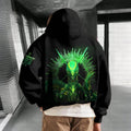 PKM-Unisex Anime Inspired Vintage Plush Hoodie
