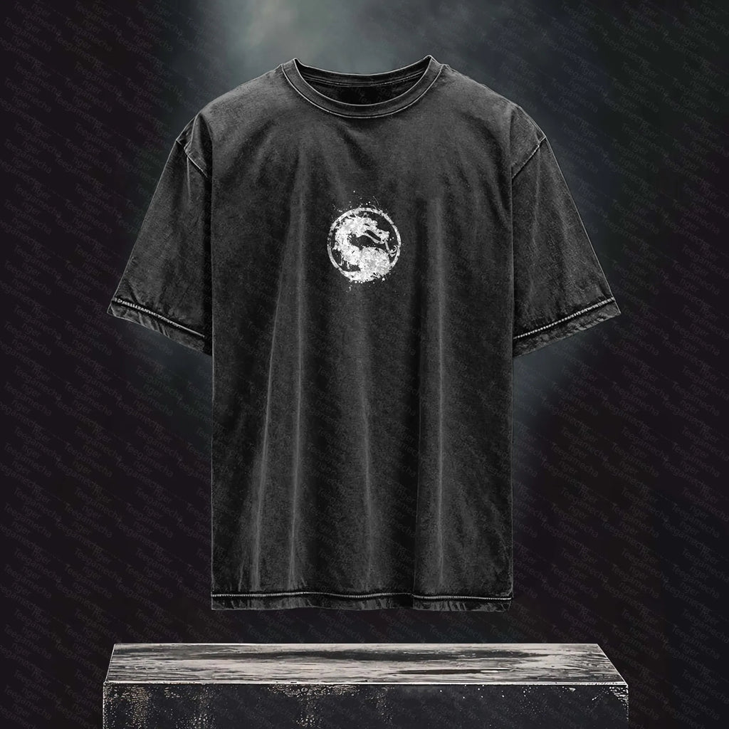 MK-Unisex  Inspired Vintage Washed T-Shirt
