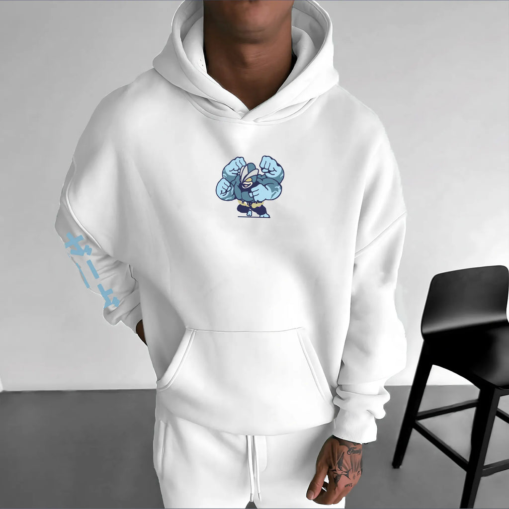 PKM-Unisex Anime Graphic Streetwear Vintage Hoodie