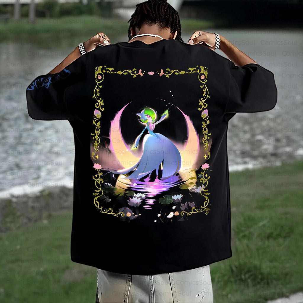 PKM-Unisex Anime Inspired Vintage T-Shirt