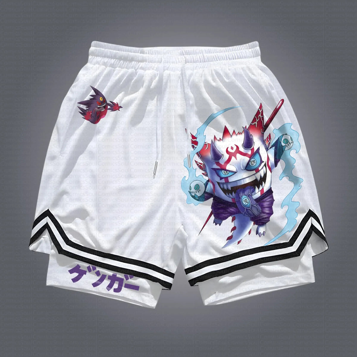PKM-Unisex Casual Anime Streetwear Shorts