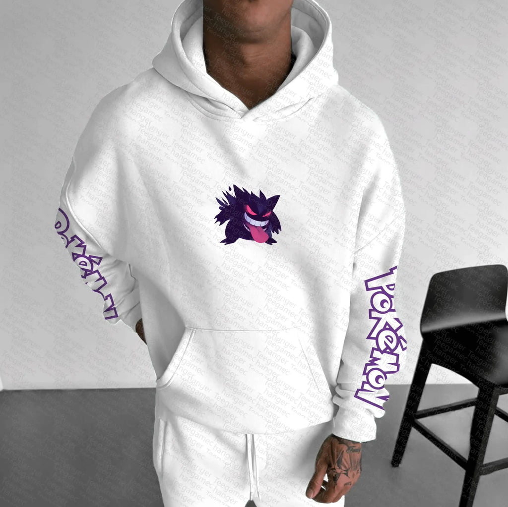 PKM-Unisex Anime Graphic Streetwear Vintage Hoodie