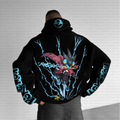 PKM-Unisex Anime Inspired Vintage Plush Hoodie