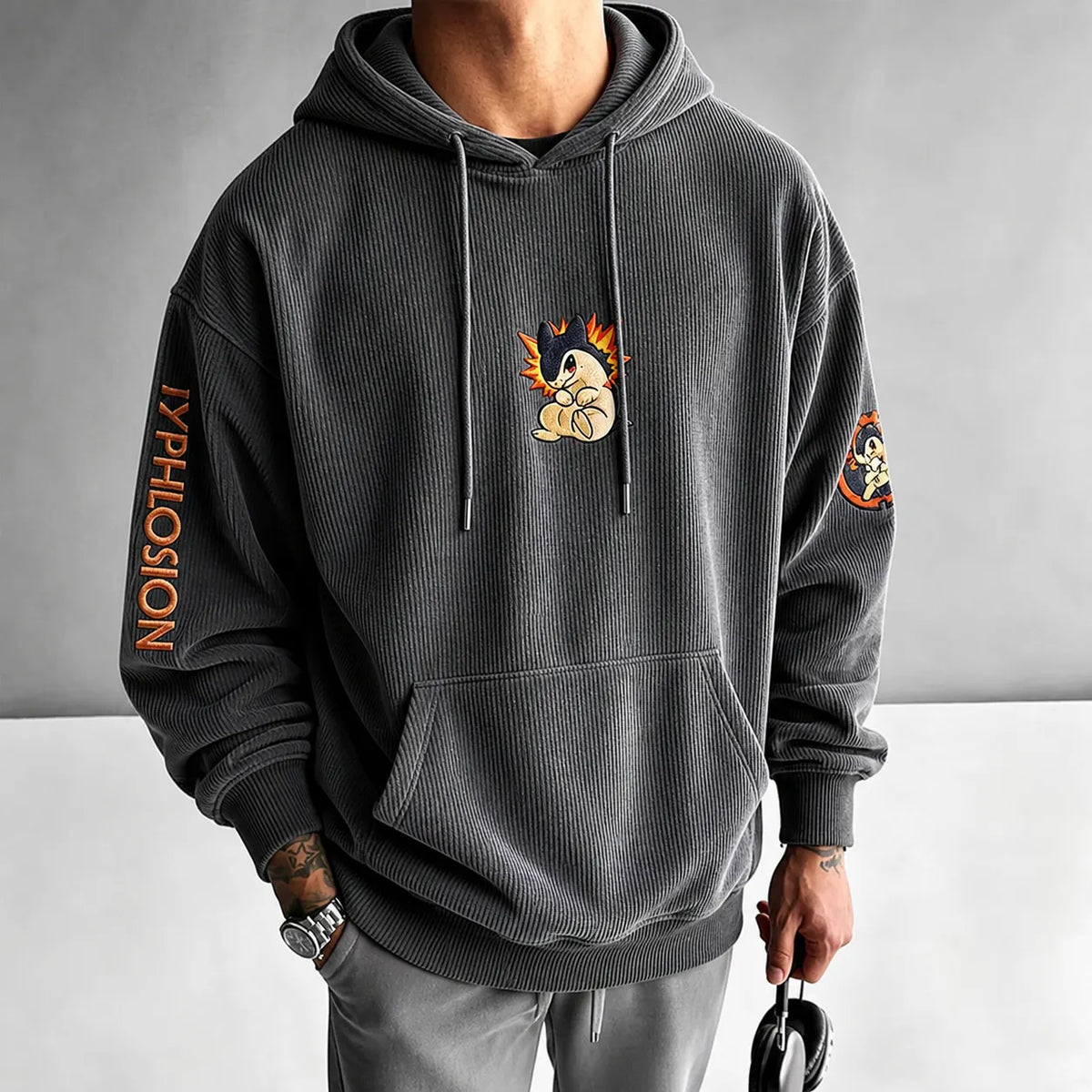Pokémon Unisex Anime-print Hoodie