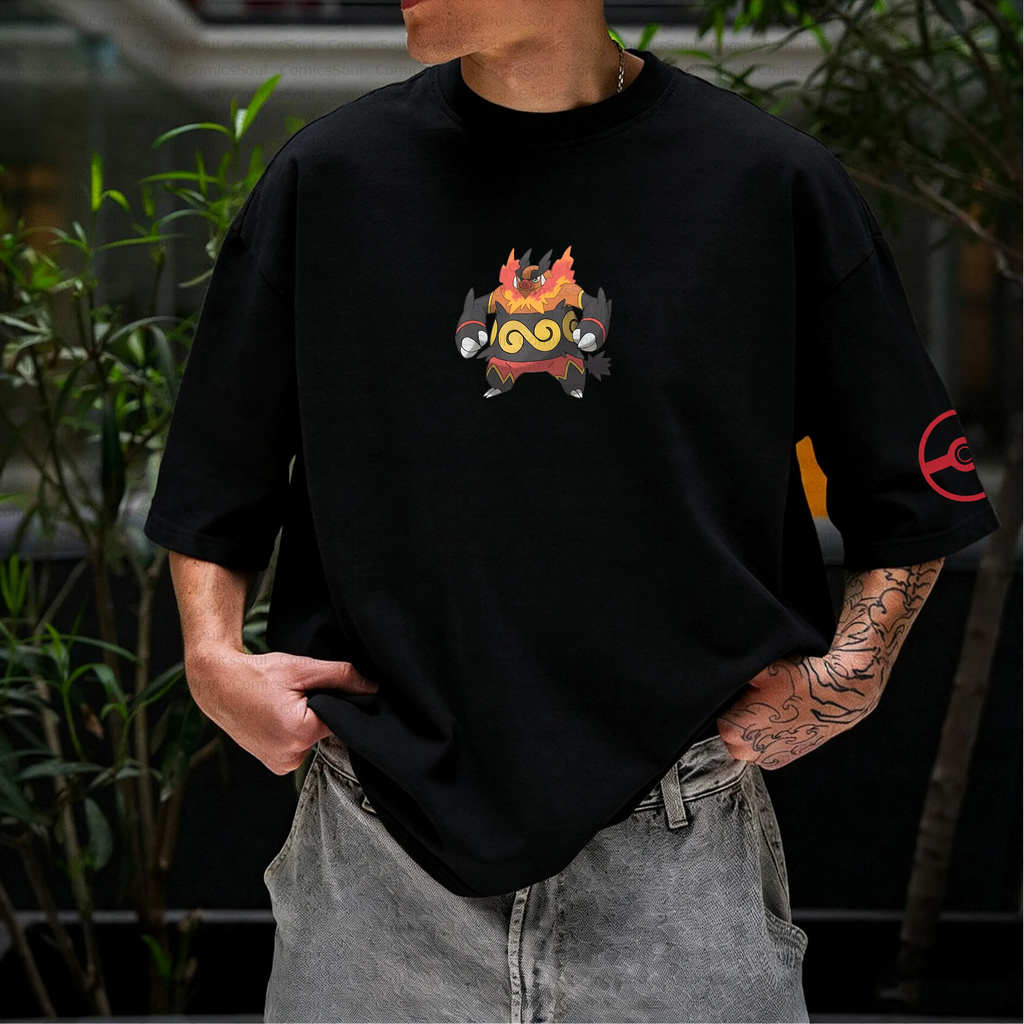 PKM-Unisex Anime Inspired Vintage T-Shirt