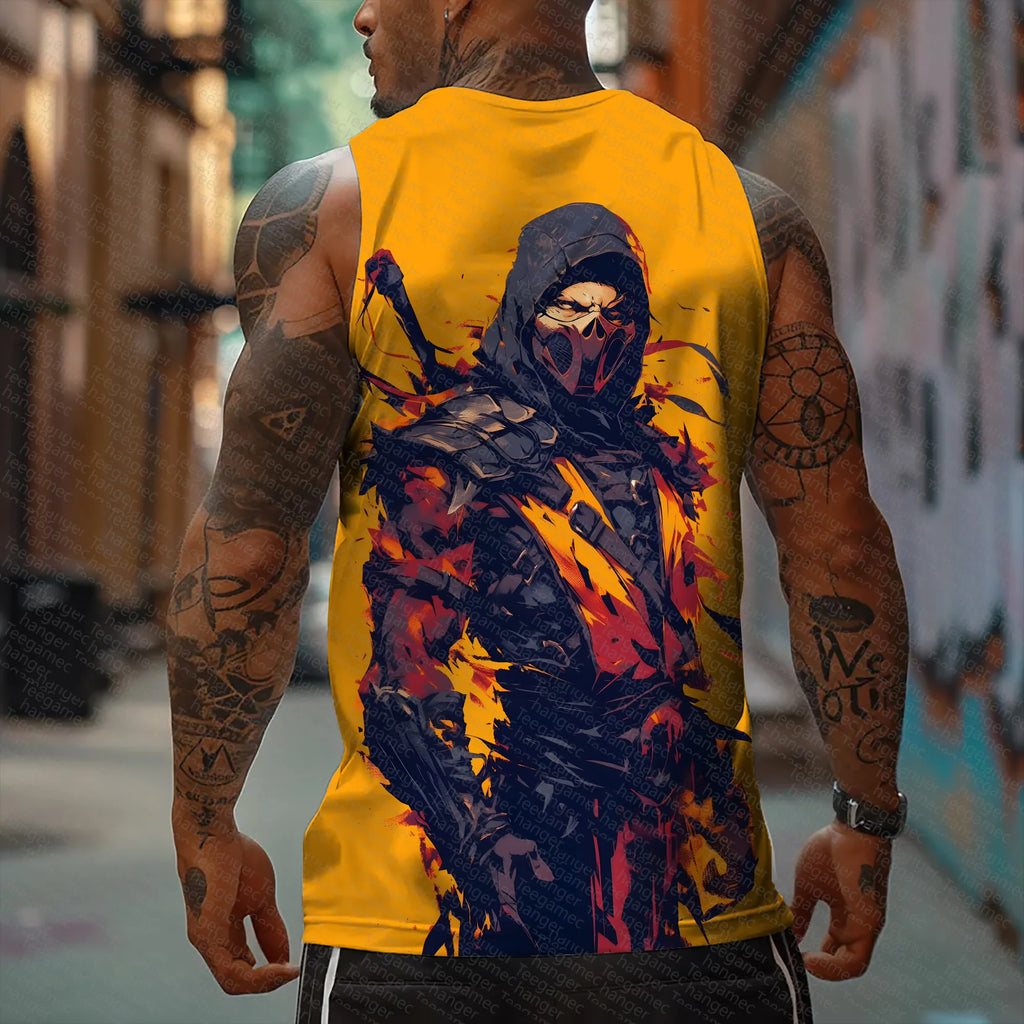 MK-Unisex Casual   Tank Top
