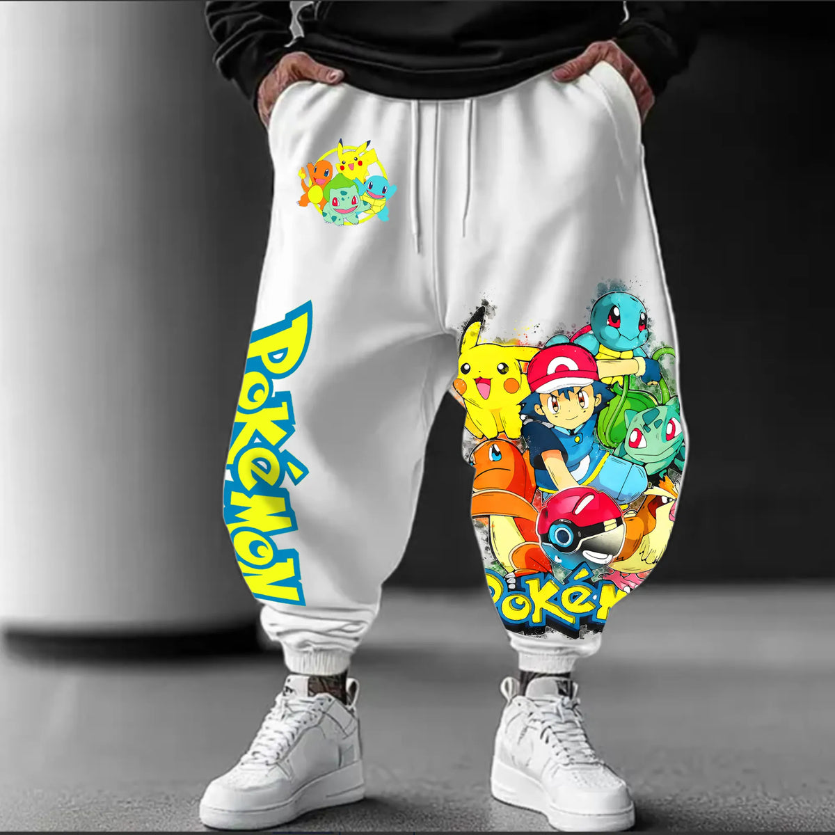 PKM-Unisex Casual Anime Streetwear Pants
