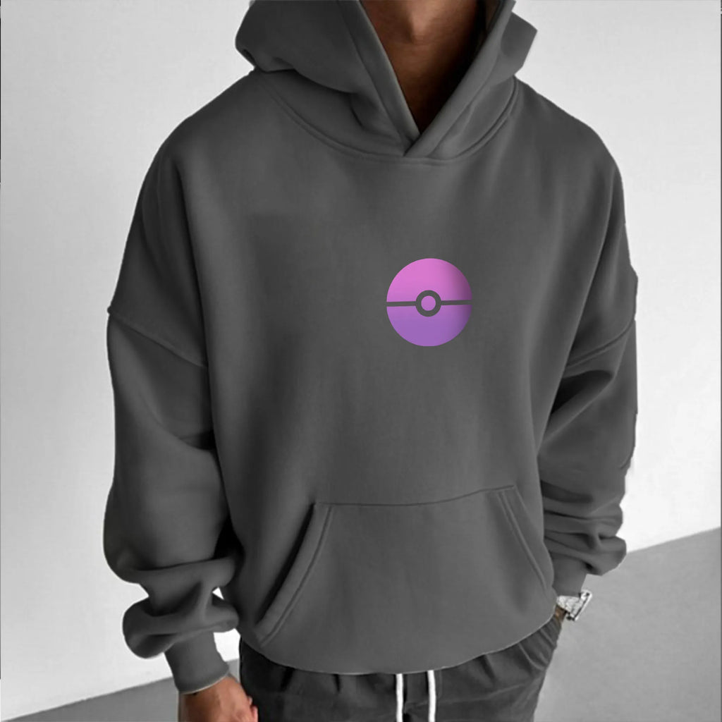 PKM-Unisex Anime Graphic Streetwear Vintage Hoodie