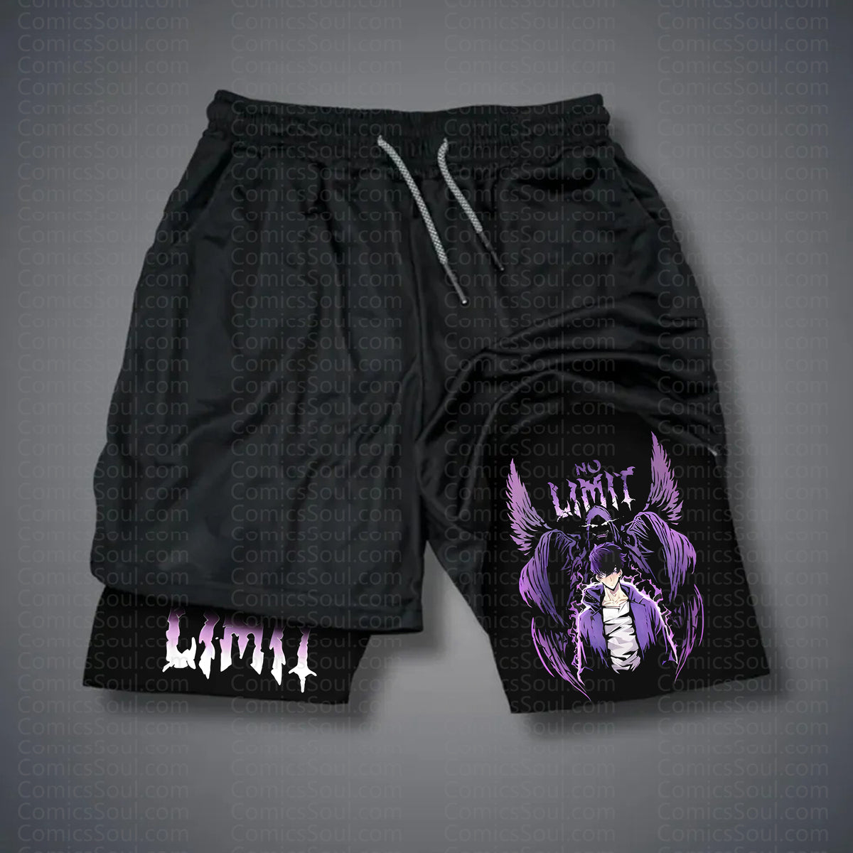SL-Unisex Casual Anime Streetwear Shorts