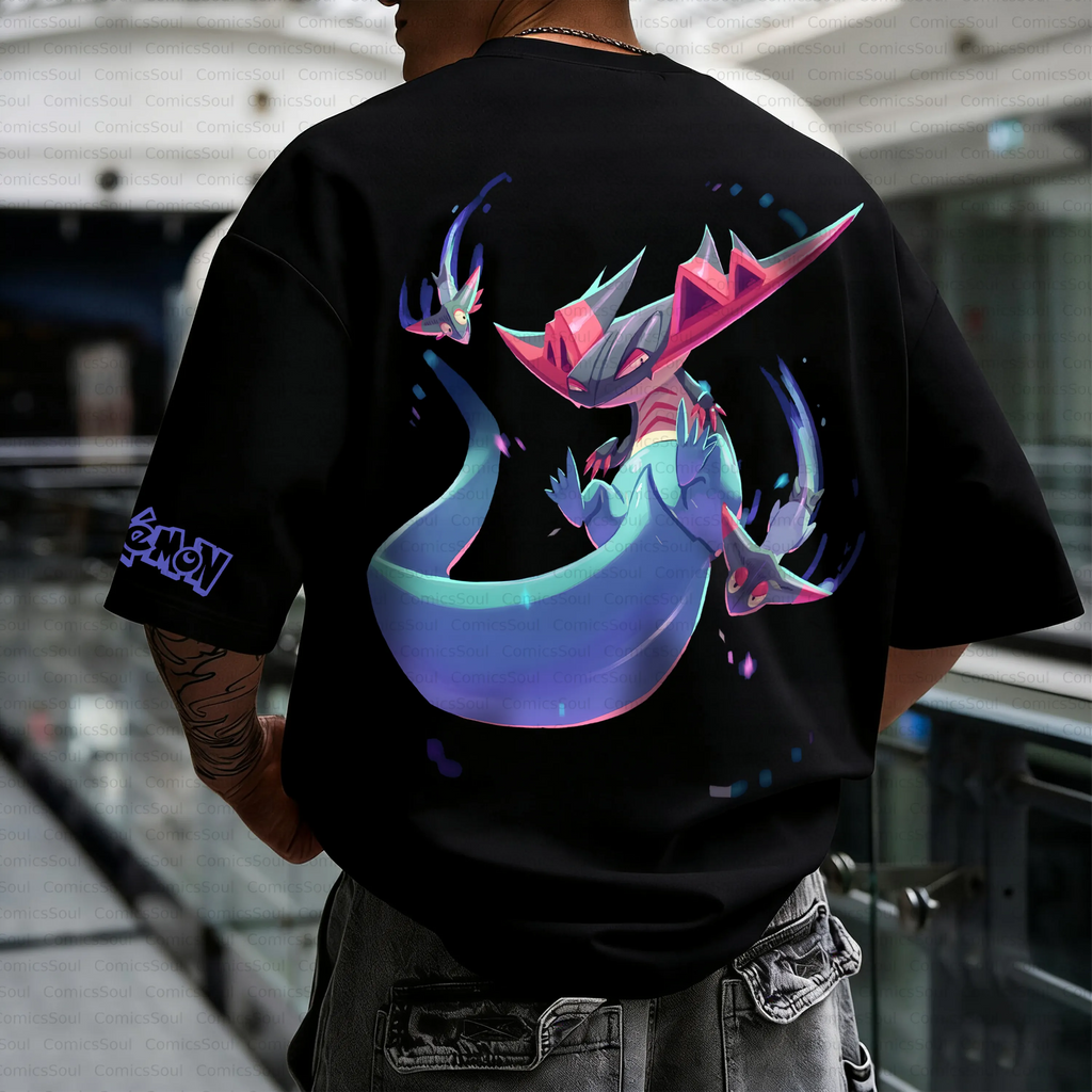 PKM-Unisex Anime Inspired Vintage T-Shirt