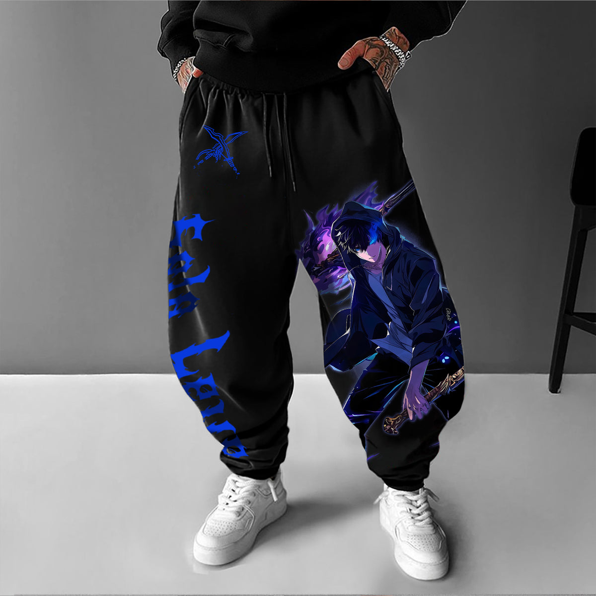 SL-Unisex  Casual Anime Streetwear Pants