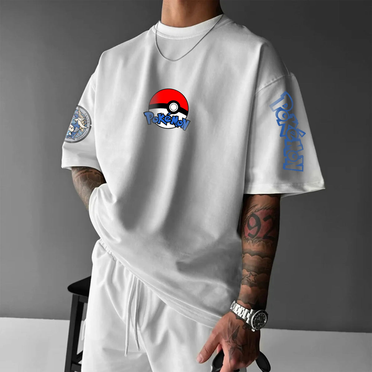 PKM-Unisex  Anime Inspired Vintage T-Shirt