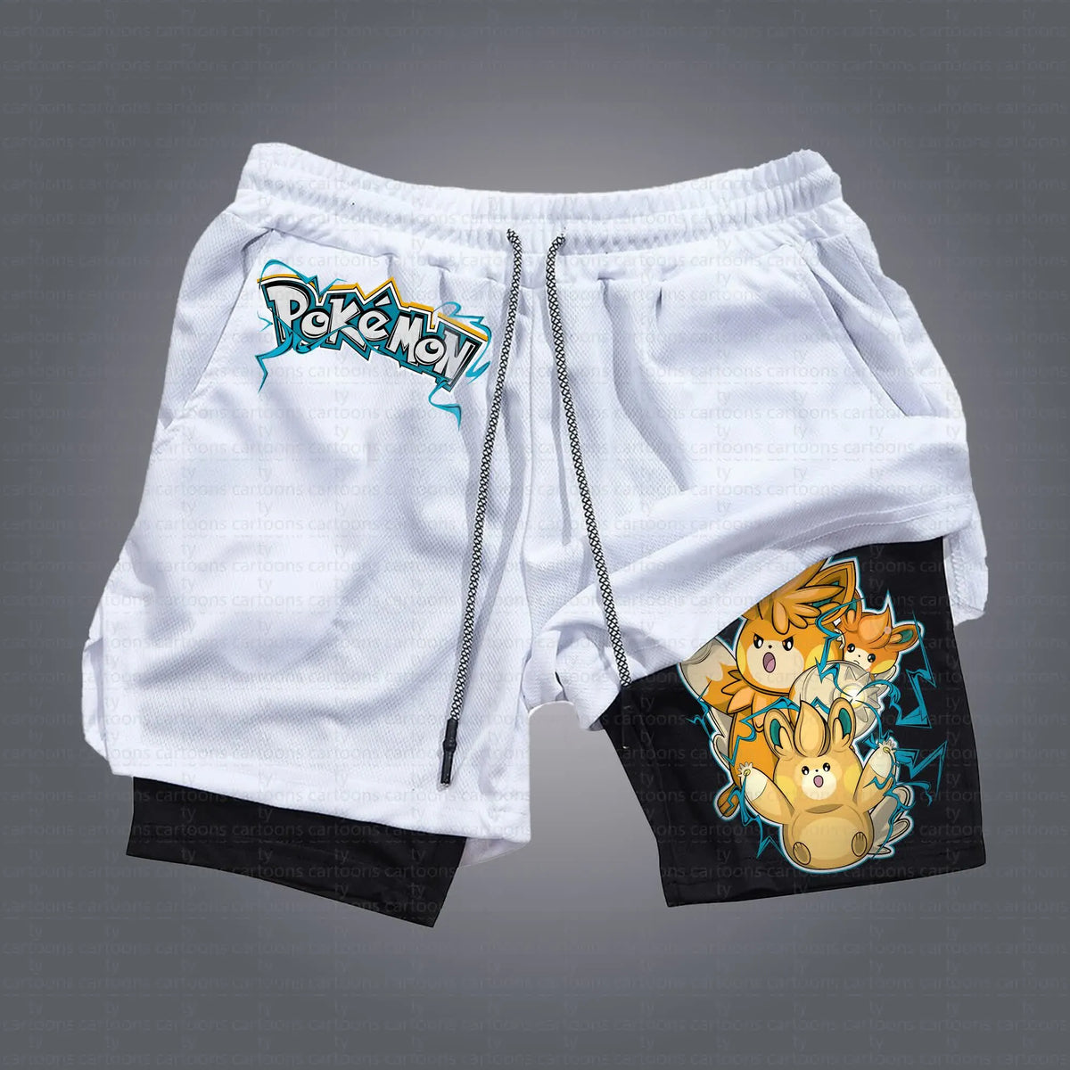 PKM-Unisex Casual Anime Streetwear Shorts