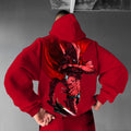 SL-Igris Unisex Anime Graphic Streetwear Vintage Hoodie