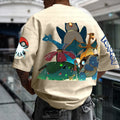 PKM-Unisex Anime Inspired Vintage T-Shirt