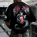 PKM-Unisex Anime Inspired Vintage T-Shirt