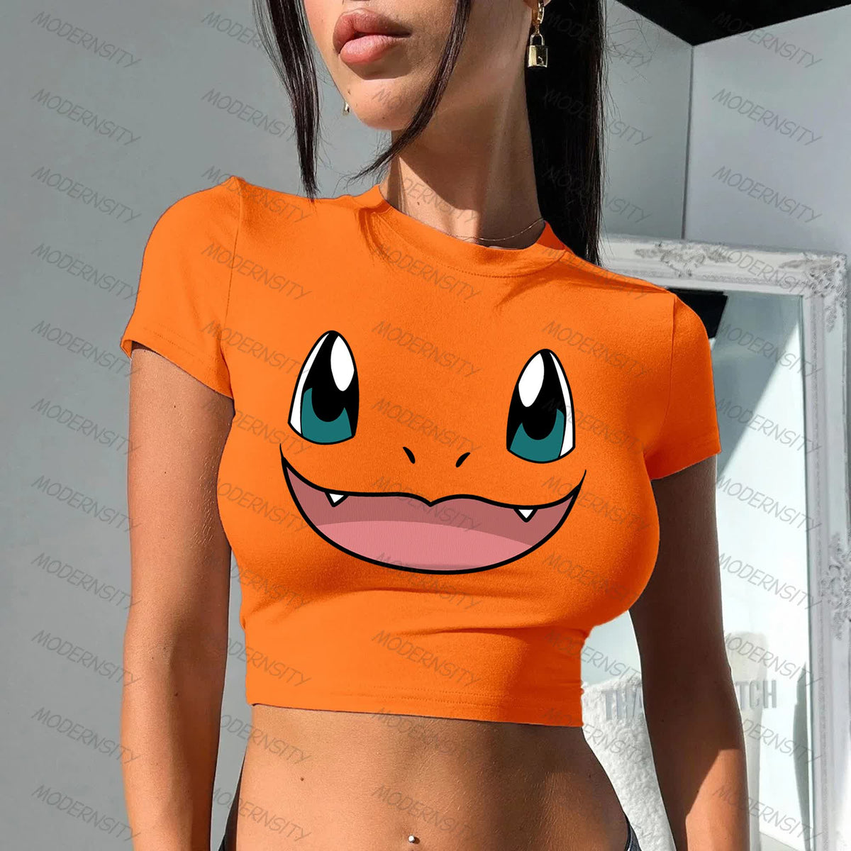 PKM-Women Anime Inspired Vintage T-Shirt